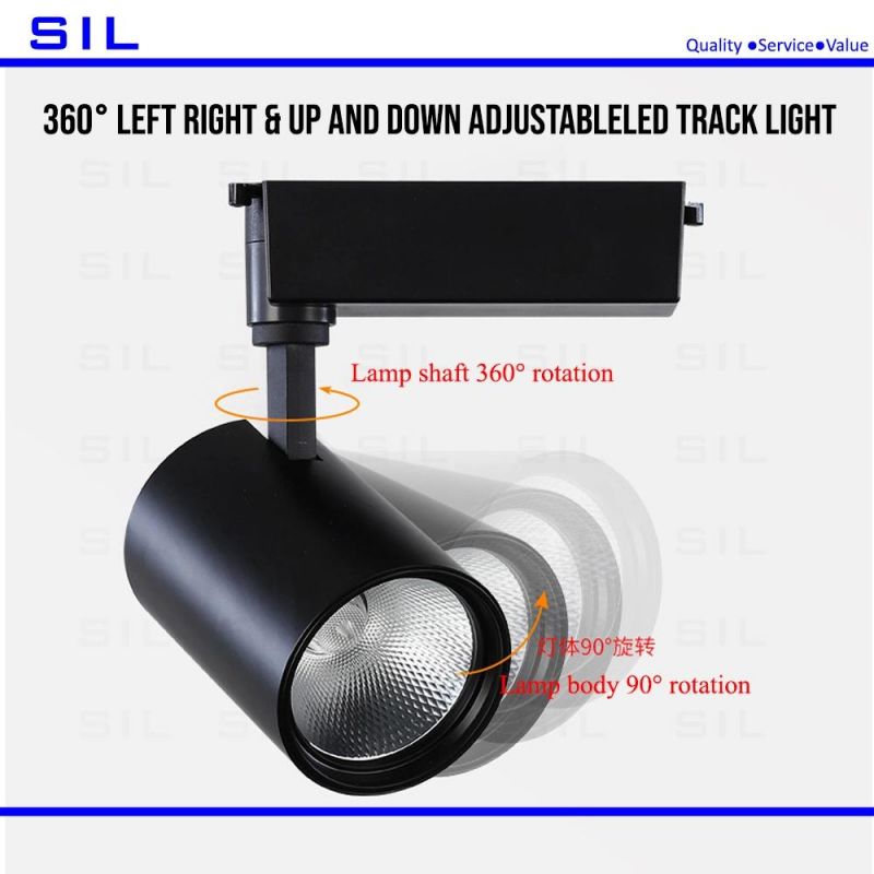 Hot Selling LED Track Light 15 Watt Suitable for Commercial Shop Track Lighting