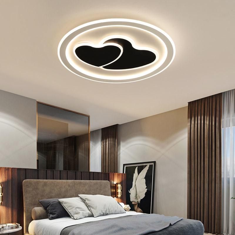 New Design Nordic Home Decoration Living Room Bedroom Warm Light LED Ceiling Lamp