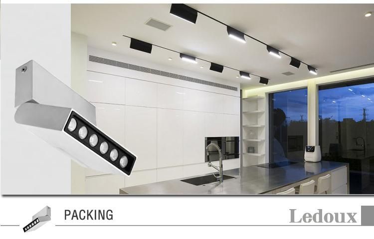 6W Linear Ceiling Spotlight Adjustable LED Surface Mounted Light