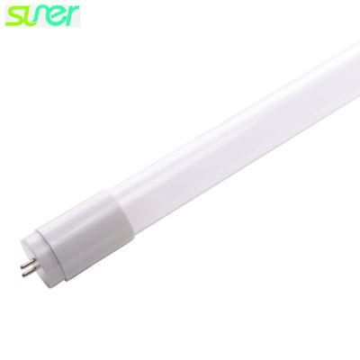 Glass LED T8 Light Tube 0.6m 8W 100lm/W 5000K Pure White