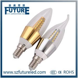 E27 LED Candle Lamp LED Chandelier Lights 4W 6W