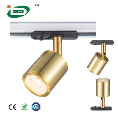 Luxury High-End LED Spot Lamp 3 Phase Adjustable LED Track Lights for Interior Home Decorative Lighting