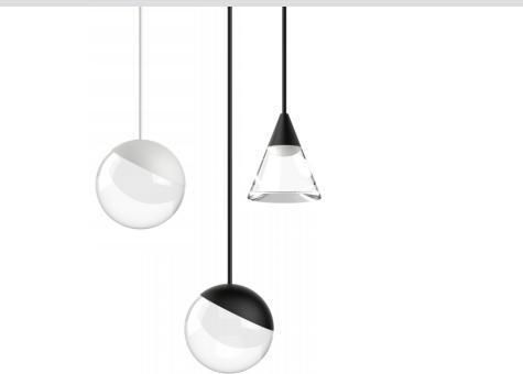 1*4W Aluminum Ball Shape LED Pendant Light 48V Magnetic Light