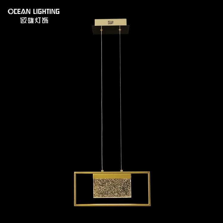 LED Modern Simple Lighting Crystal Glass Decoration Pendant Light