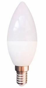 Plastic Cover Aluminum E14/E27/B22 6W Light Lamp LED Bulb