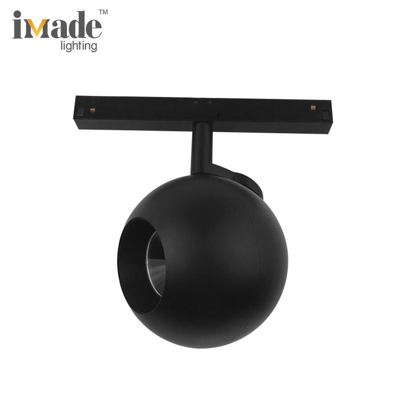 Factory Price 48V Magnetic Track Light Ball Shap LED Spotlight