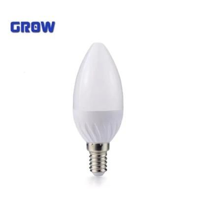 LED Bulb Light SMD Mini Light 3W Plastic E27 with CE RoHS ERP LED Candle Lamp