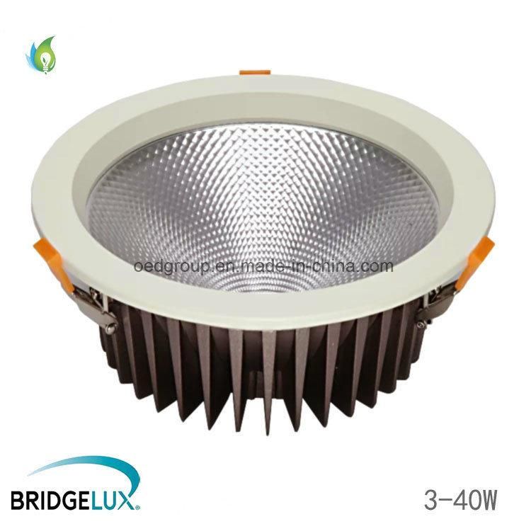 3W 5W to 40W LED Ceiling Spot Lights with Bridgelux Chip and 3 Years Warranty