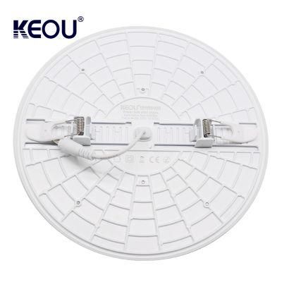 Adjustable Round Lamp 24W Dimmable LED Panel Recessed Downlight LED