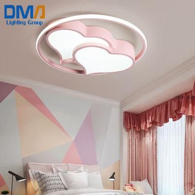 Surface Pink/Blue Light Fixture Ceiling Lamp LED Baby Room Decoration