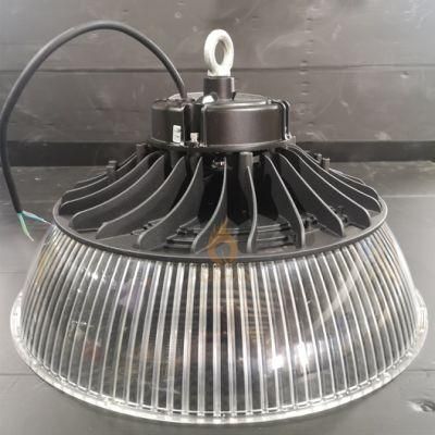 150lm/W Industrial Factory Warehouse Lighting 150W UFO LED Highbay with PC Reflector