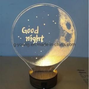 Smart Touch Switch LED 3D Lamp Night Light