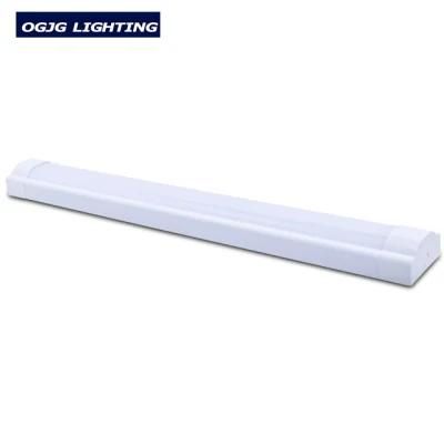 Indoor 40W 60W Office Ceiling Aluminum LED Linear Batten Lamp