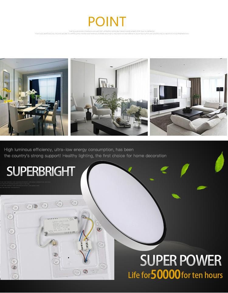 Super Slim Design Metalwatt Semi Ceiling Light