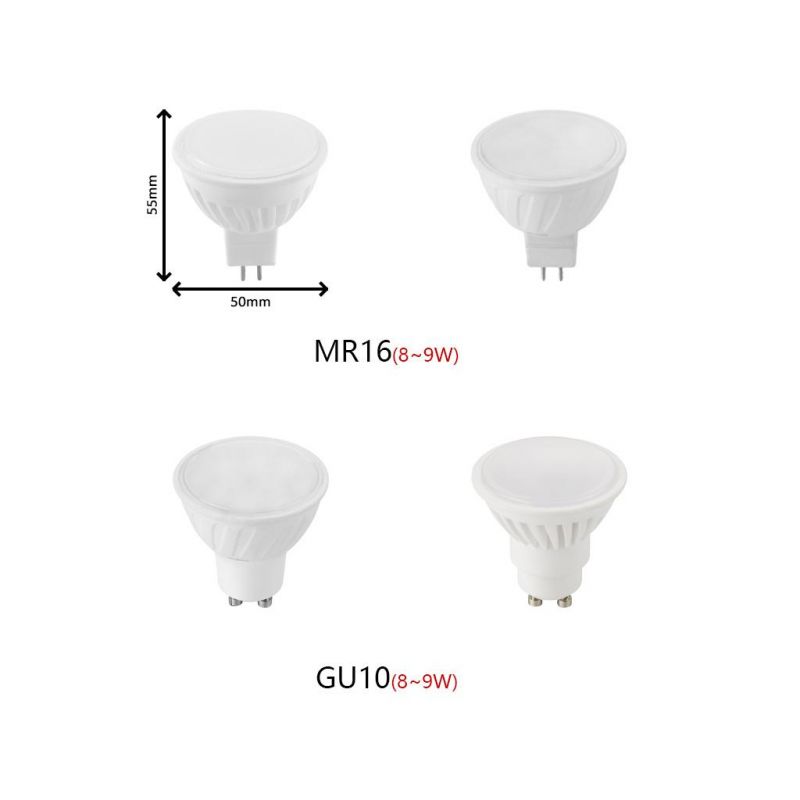 China Factory LED Spotlight GU10 MR16 2835SMD Bulb Lamp for Indoor Commercial Spot Lighting