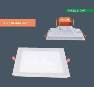 Private Module Round Square Recessed 8W 12W 18W 24W SKD Indoor Panellight LED Panel Light