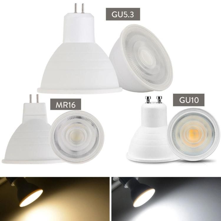 4W 5W 6W 7W 8W IC High Brightness LED GU10 MR16 Lamp Cup LED Bulb Spotlight