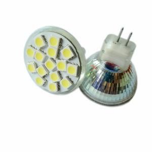 Bi-Pin Bulb 15SMD White MR11 LED