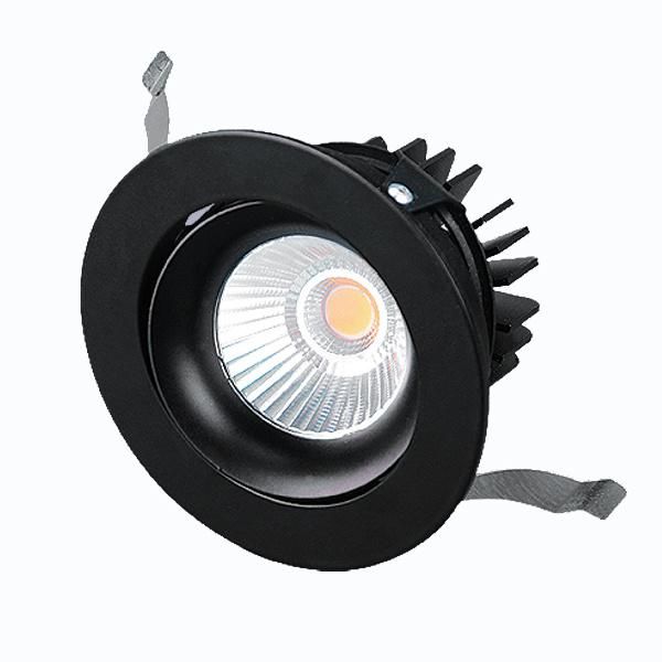 IP20 LED Fire Rated Bathroom Downlights Down Lamps Indoor Lighting Round Recessed COB LED Downlight
