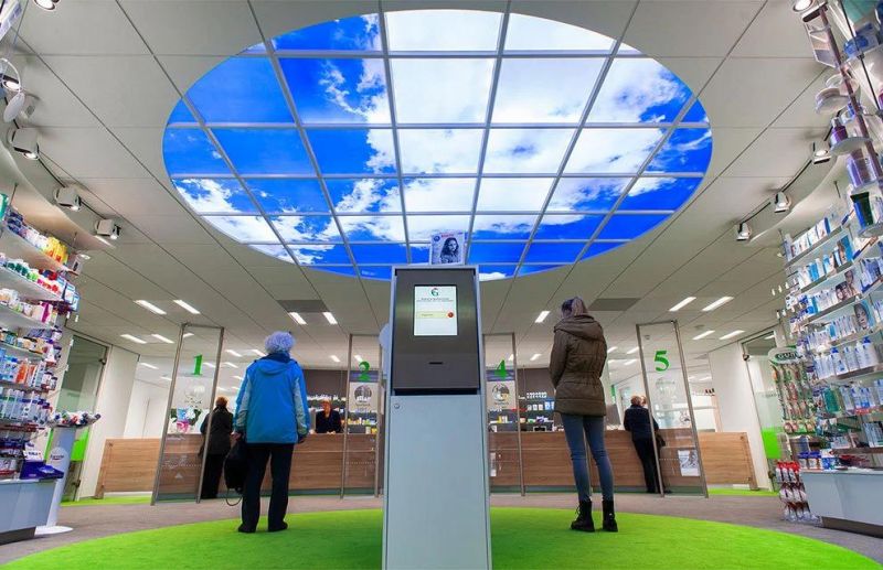 Real 3D Vision Blue Sky LED Panel Artificial Skylight Panel Light