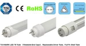 CE Approved 9W 1000lumens LED T8 Tube