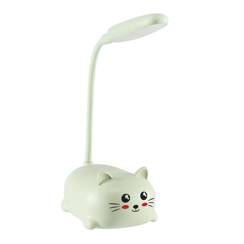 USB Rechargeable Reading Light LED Desk Lamp with Phone Holder