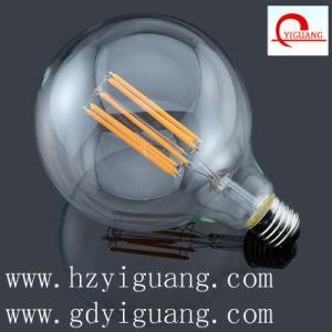 Long Filament G125 LED Light Bulb Long Lifespan