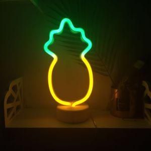 Plastic Pineapple Neno LED Light