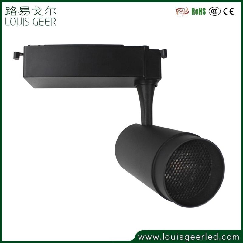 Modern Adjustable 15W 20W 25W COB Dimmable Recessed Magnetic LED Track Light
