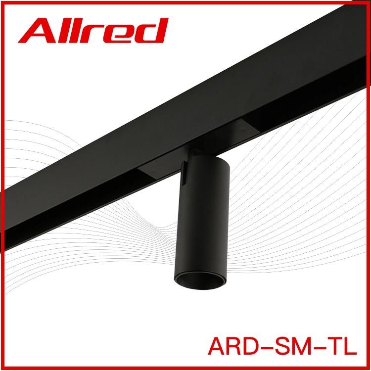 Modern Dimmable Commercial 10W Indoor LED Track Light with Accessories DC24V