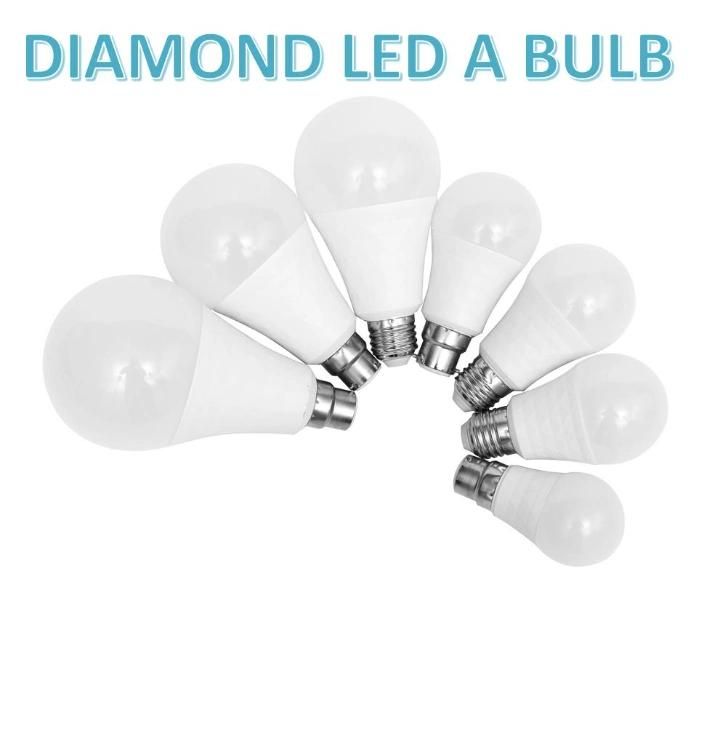 Aluminum Coating PBT A60 A70 A80 5W 7W 9W 12W LED Bulb for Home Use