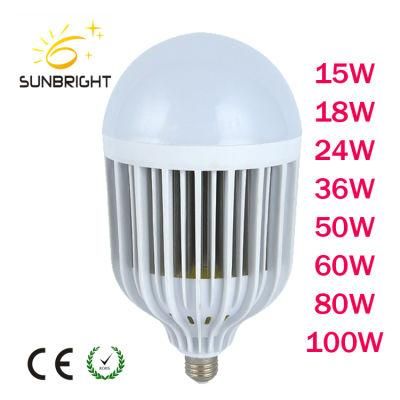 LED Bulb Cage Single Lamp 20W60W30W High Power E27 Screw High Wattage Energy Saving Bulb