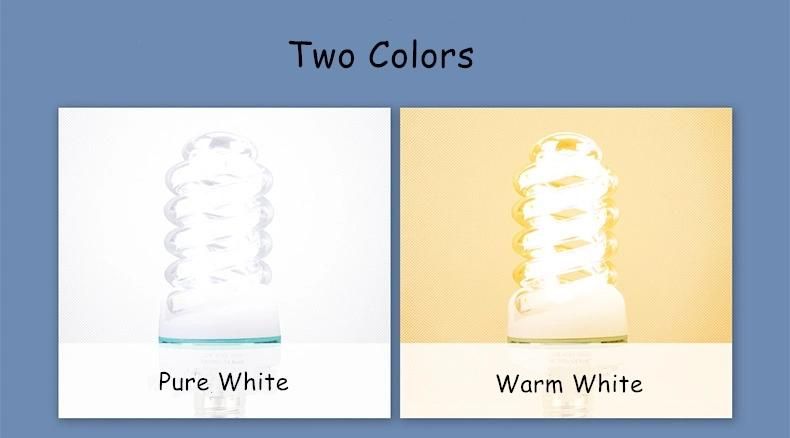 36W E27 Glass Spiral LED Energy Saving Lamp