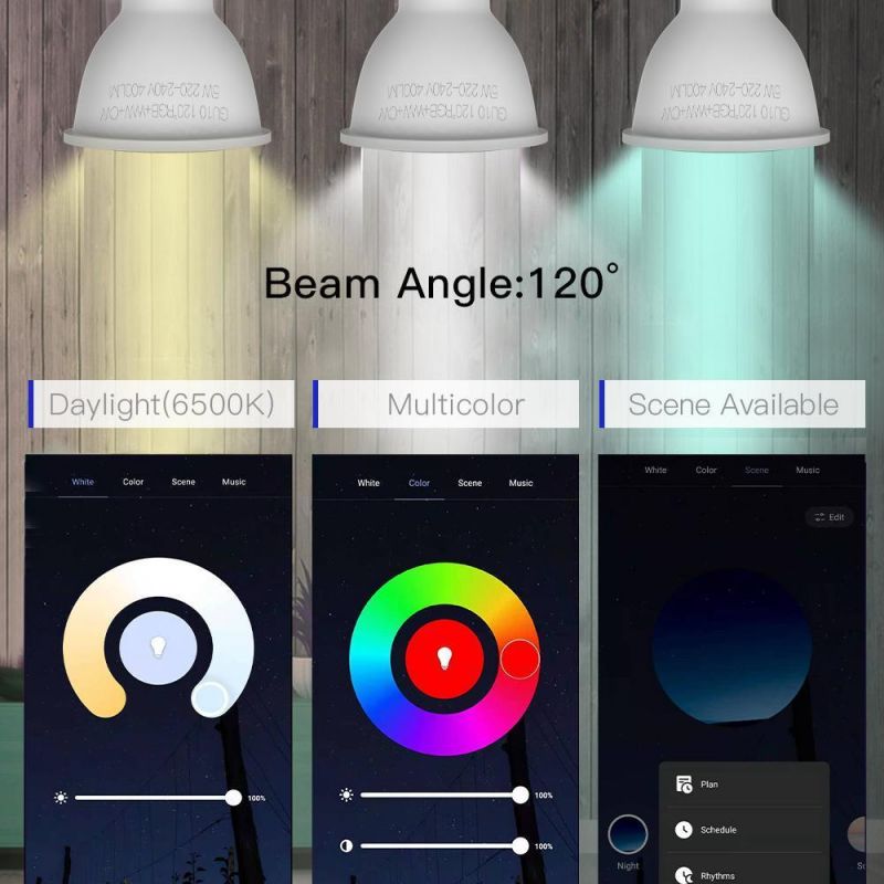 WiFi Smart LED Bulbs RGBW C+W Lamp