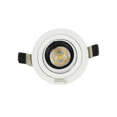 COB LED Downlight Fixed Interieur Anti Glare Ajustable Dimmabl Ceiling Ceeling Plafond Recessed Downlight Focus Spotlight Spot Light LED