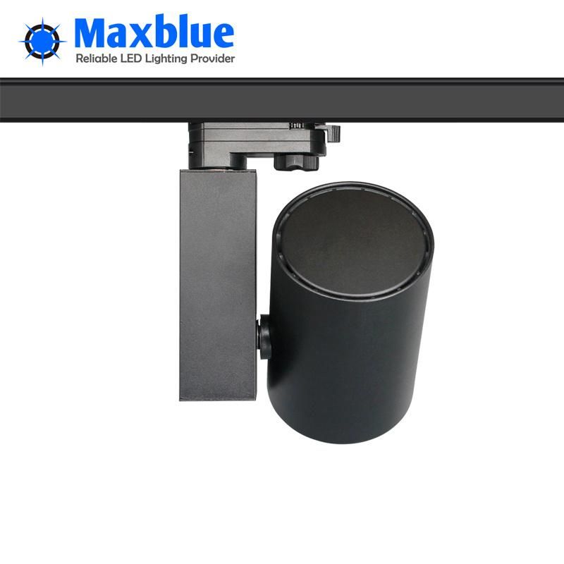 40W 4 Wire 3phase CREE/Citizen COB LED Track Light