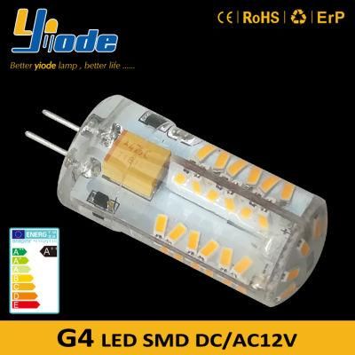 12V Silicon Bi Pin Lamp G4 LED Bulb
