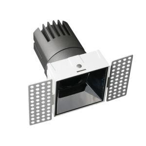 Triac 0-10V and Dali Dimming Ugr&lt;10 Anti-Glare COB LED Recessed Downlight for Coffee Shops