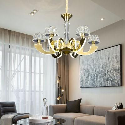 Dafangzhou 198W Light China Bamboo Chandelier Suppliers Lighting Aluminum Alloy Material Lighting Fixture Chandelier for Hotel