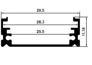 LED Diffuse Reflection Aluminum