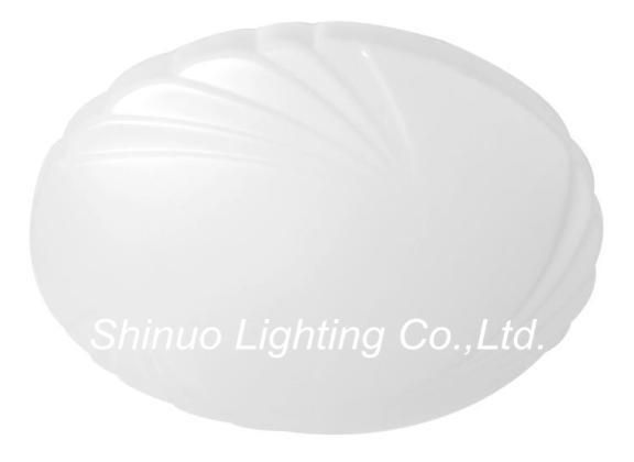Surface Mounted LED Ceiling Lighting with Built-in Microwave Radar Sensor 10W 6000-6500K Cool White