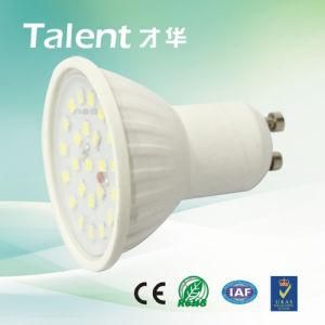 4W GU10 LED Spot Lamp with Plastic+Aluminium Housing