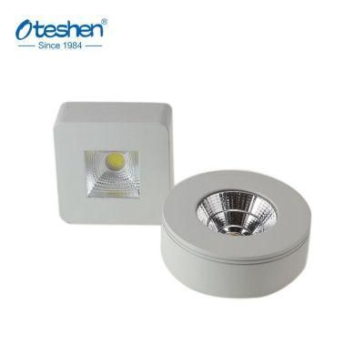Aluminum Cabinet Light Surface Mounted 3W 5W LED Mini Downlight for Closet Display Cabinet