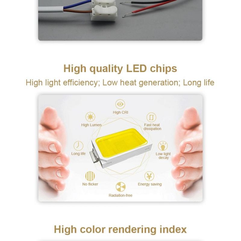 China Factory LED Downlight Round Recessed-Mounted Panel Light for Indoor Commercial Office Lamp