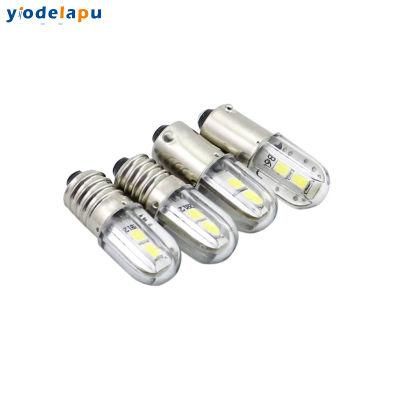 E10 Ba9s 6V 12V 24V 48V 60V 110V 220V 1W LED Indicator Bulb