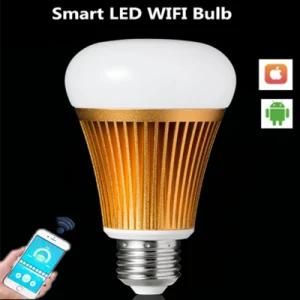 Intelligent LED Household Decoration Lighting Mobile APP Control Smart WiFi LED Bulb Lamp Light