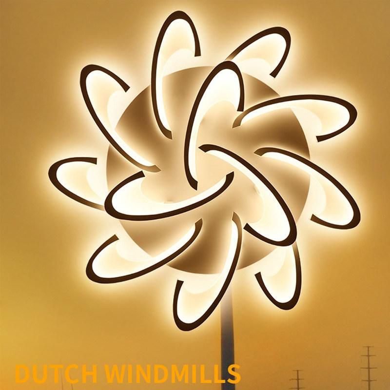 Chandelier Flower Lamp Minimalist LED Ceiling Lighting