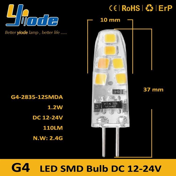 Interior LED Lights DC Voltage 12V 24V G4 LED Bulbs