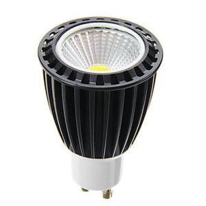 7W GU10 3000k 6000k LED COB Light with Black House