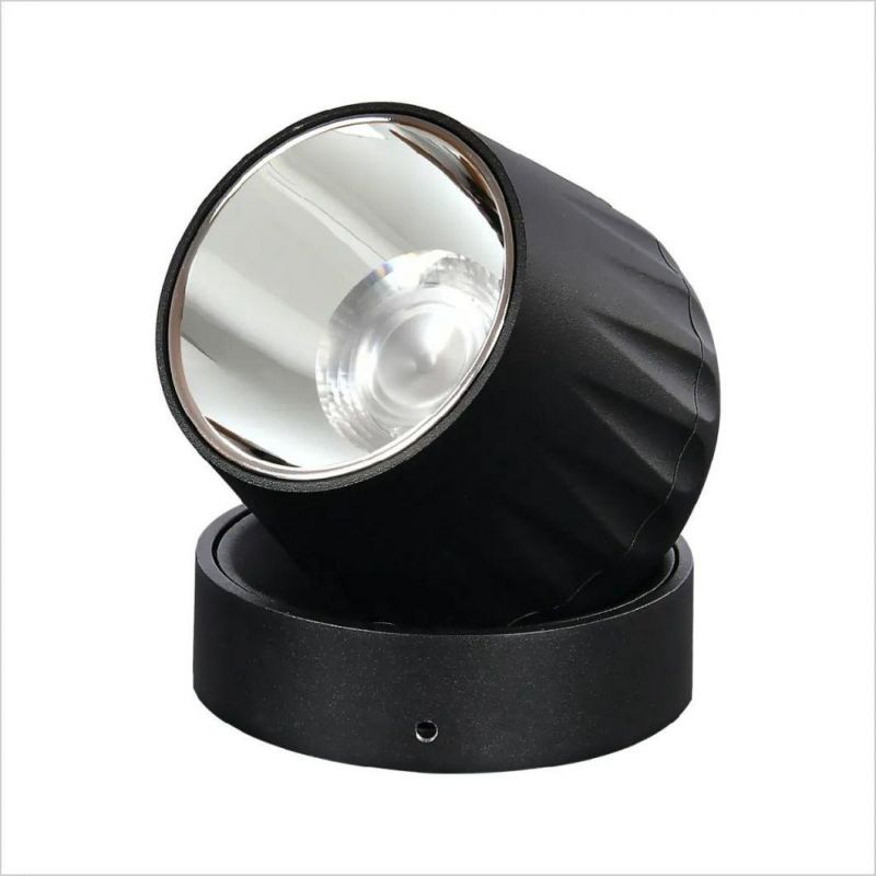 15W OEM Customized Rotatable Ceiling LED Light Surface Mounted Round LED Downlight